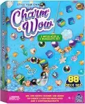 CharmWow Jewelry Making Kit for Girls 5-7 & up - DIY Necklace & Bracelet Making Kit for Kids with Sparkling Beads & Charms - 6 Year Old Girl Birthday Gift Ideas, Arts and Crafts for Kids 4-6 5-7 7-12