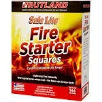 Rutland 50B Safe Lite Fire Starter, 144/Pack