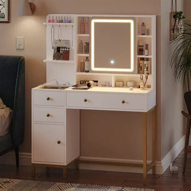 VIAGDO Makeup Vanity with Lights