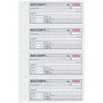 Tops Money/Rent Receipt Books 2-3/4 x 7 1/8 Three-Part Carbonless 100 Sets/Book