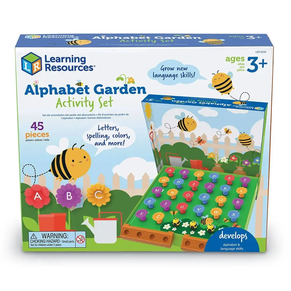 Learning Resources - Alphabet Garden Activity Set