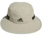 Adidas Men's Victory 4 Bucket Hat, Feather Grey/Black / L/XL