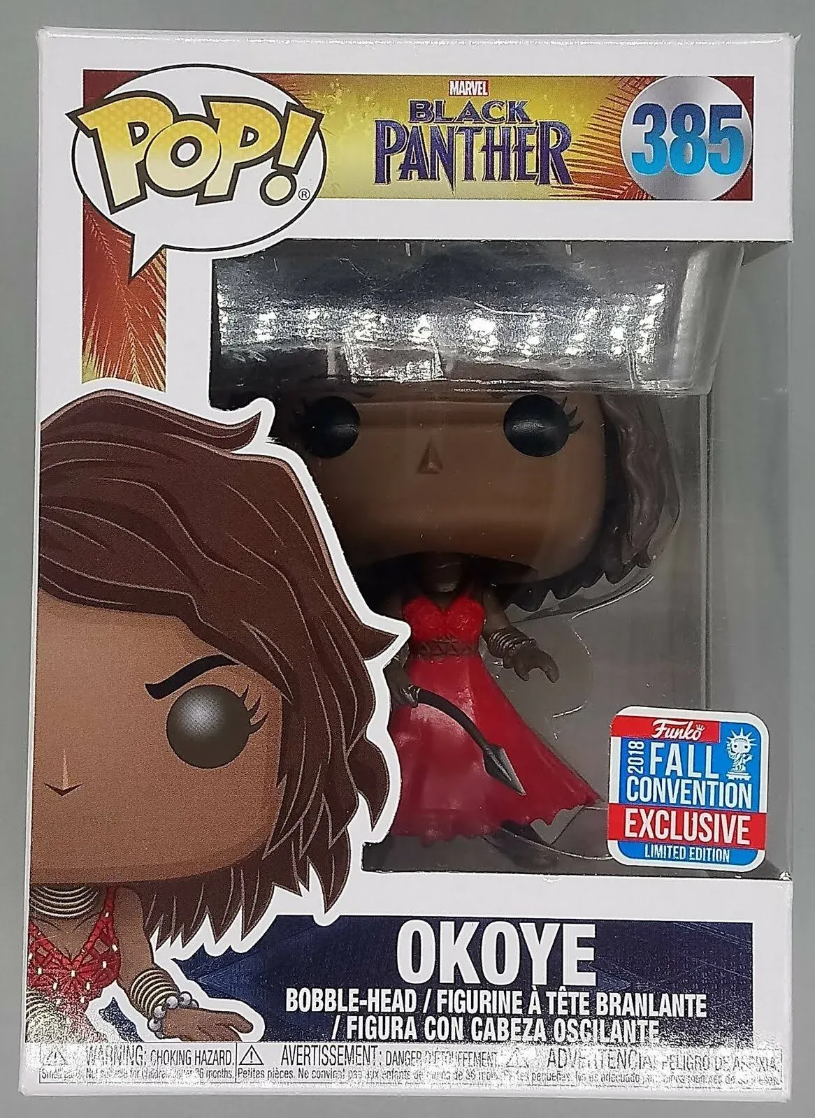 Black Panther - Okoye With Red Dress Pop! Vinyl