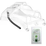 Cleaning Machine Adapter Compatible with AirCurve 10 and AirSense 10, Plus Bonus 3 Pack Wipes Bundle