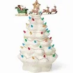 Lenox Treasured Traditions Tree Flying Santa