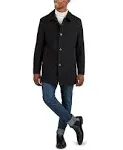 Cole Haan Men's Signature Wool Blend Plush Car Coat