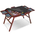 Jumbl 1000-Piece Puzzle Board - Puzzle Table with Legs, Cover & 6 Removable Drawers