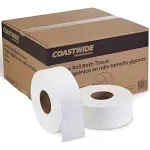 Brighton Jumbo Roll Bath Tissue 2-ply White 12 rolls/case (BPR26215)