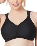 Glamorise Women's MagicLift Seamless Support T-Shirt Bra