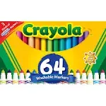 Crayola Broad Line Washable Markers 64/Set