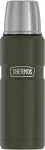 Thermos 16 oz. Stainless King Vacuum Insulated Stainless Steel Beverage Bottle Green