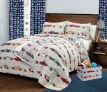 Race Cars Quilt 2Pc Set