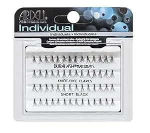 Ardell Duralash Naturals Flare Short Black 56 Lashes 6 Pack