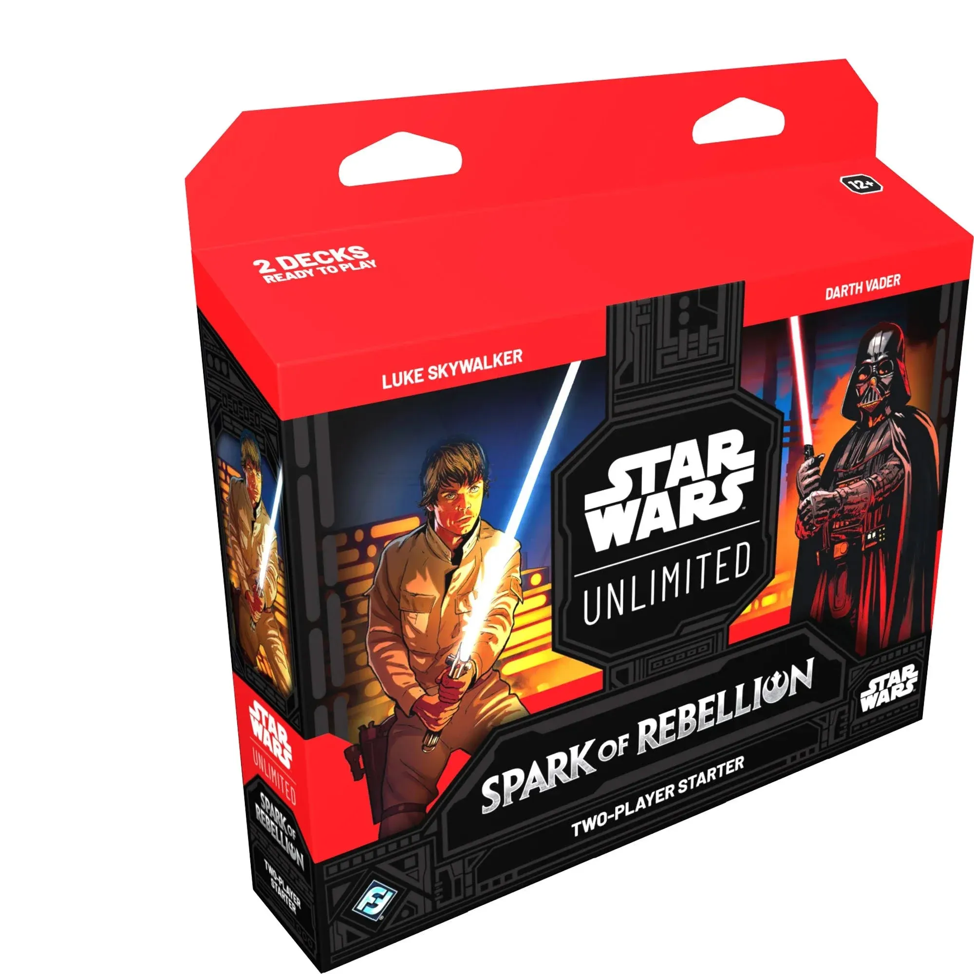 Star Wars: Unlimited TCG Spark of Rebellion - Juego de cartas coleccionables para dos jugadores, aprende, batalla, colecciona. Juego de cartas coleccionables para niños y adultos, mayores de 12 años,