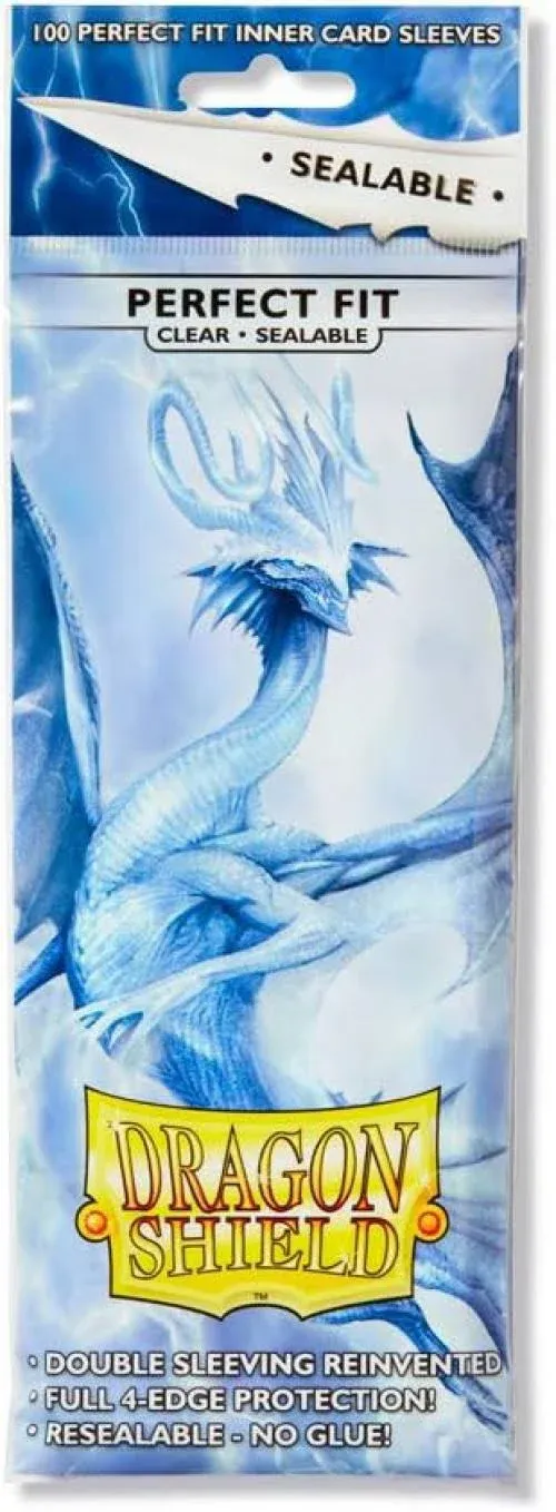 Dragon Shield 100 Standard Size Perfect Fit Toploader Card Sleeves - Choose your color