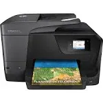 HP OfficeJet Pro 8710 Inkjet Multifunction Printer-Color-Copier/Fax/Scanner-35 ppm Mono/35 ppm Color Print-4800x1200 dpi Print-Automatic Duplex Print-25000 Pages-250 Sheets Input-1200 dpi Optical Scan-Color Fax-Wireless LAN