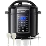 COMFEE’ 9-in-1 Electric Pressure Cooker 14 Presets Instant Multi Cooker Olla de Presion Non-Stick Pot Yogurt Maker Rice Cooker Slow Cooker Sauté