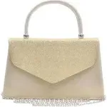 Dasein Women's Evening Bag Party Clutches Wedding Purses Cocktail Prom Handbags with Frosted Glittering