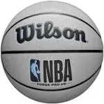 Wilson Forge Pro UV Indoor/Outdoor Color Changing Basketball, Sand/Blue, Size 7