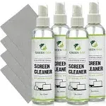 Screen Cleaner - Green Oak Premium Screen Cleaner Spray (8oz 4-Pack)