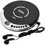 Jensen Cd-60r Portable CD Player with Bass Boost