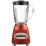 Brentwood JB-920R 12 Speed Blender With Glass Jar In Red