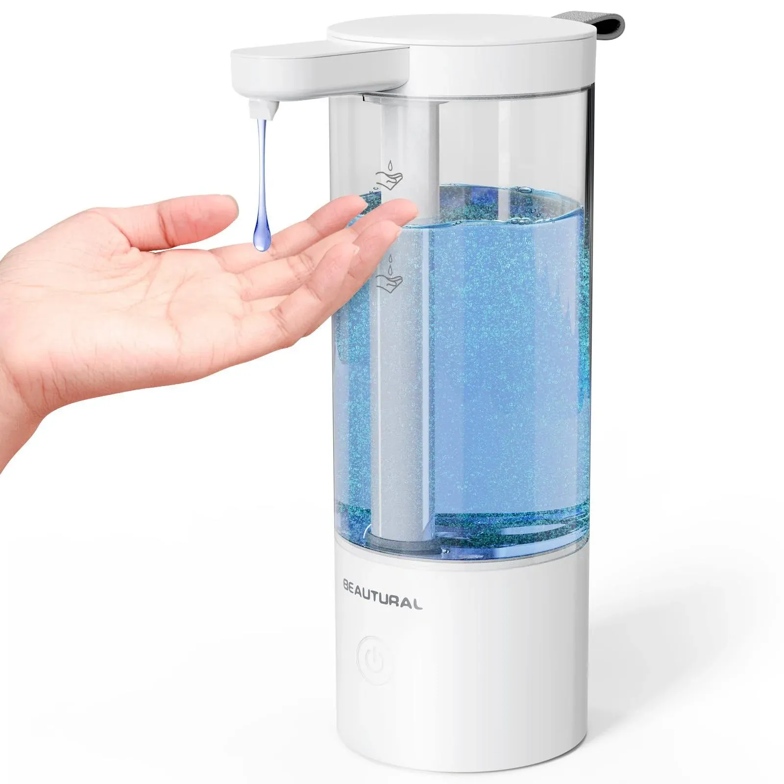 BEAUTURAL Automatic Liquid Soap Dispenser Touchless Rechargeable Sensor Pump ...