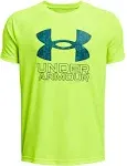 Under Armour Boys' Tech Hybrid Print Fill Short Sleeve