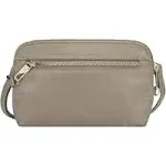 Travelon Anti-Theft Tailored Convertible Crossbody Clutch - Sable