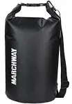 MARCHWAY Floating Waterproof Dry Bag Backpack 5L/10L/20L/30L/40L, Roll Top Sack Keeps Gear Dry for Kayaking, Rafting, Boating, Swimming, Camping, Hiking, Beach, Fishing