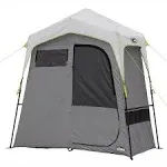 CORE Camping 7 x 3.5-Foot 2-Room Utility Shower Tent with Changing Room