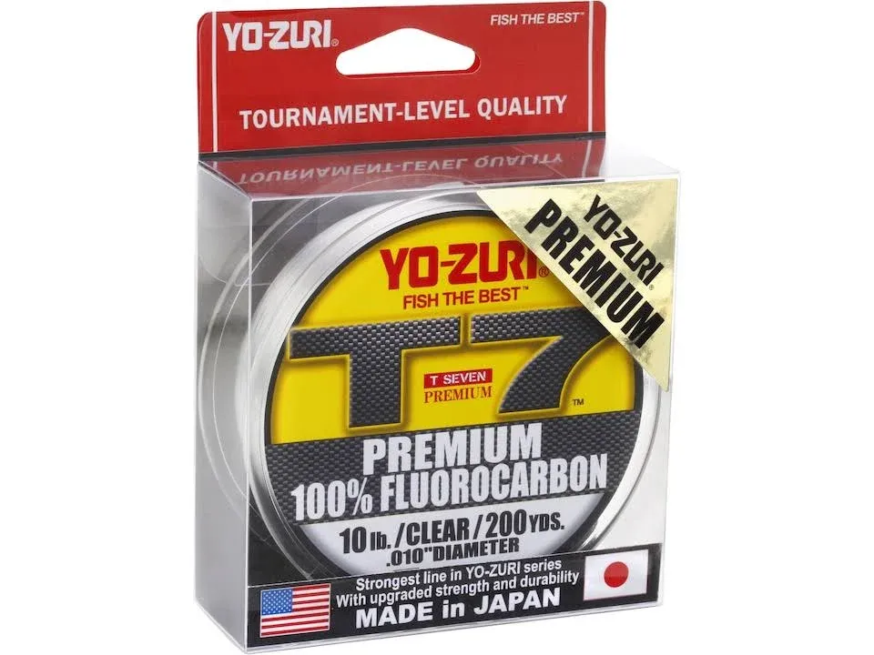 Yo-Zuri T-7 Premium Fluorocarbon, 14 lb