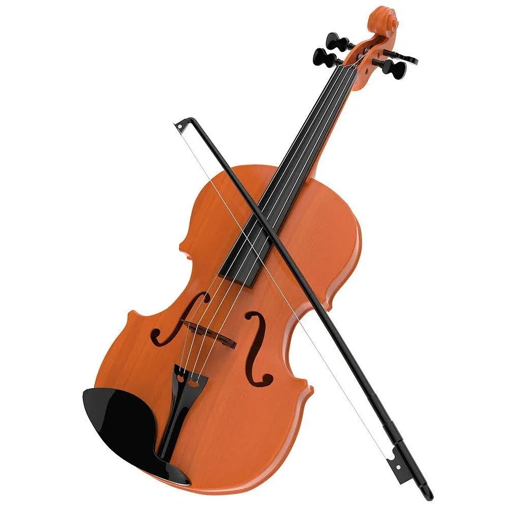 Hey! Play! Battery Operated Musical Toy Violin with Bow