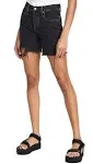 Levi's 501 Mid Thigh Women's Shorts - Lunar Black 33