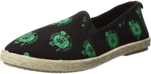 FOCO Women&#039;s NBA Boston Celtics Espadrille Canvas Shoe