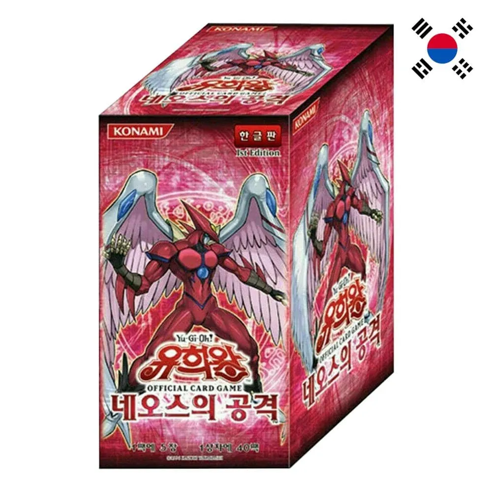 Yugioh Card "STRIKE OF NEOS" Booster Box(40 packs) Korean Version STON-KR