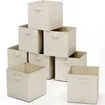 Storage Cubes “ 8piece Set Of Storage Bins For Shelves And Foldable Storage Cube