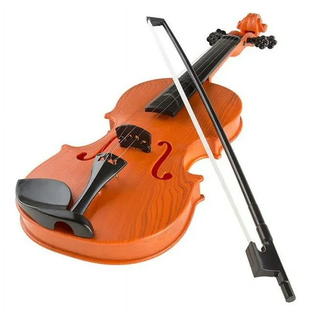 Hey! Play! Kid’S Toy Violin with 4 Adjustable Strings & Bow