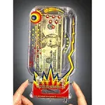 Bilz Cosmic Pinball Money Gift Card Holder Game