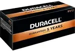 Duracell Coppertop 9V Alkaline Batteries Mn1604bkd