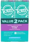 Tom's of Maine Whole Care Natural Toothpaste with Fluoride Spearmint 4 oz. 3-Pack