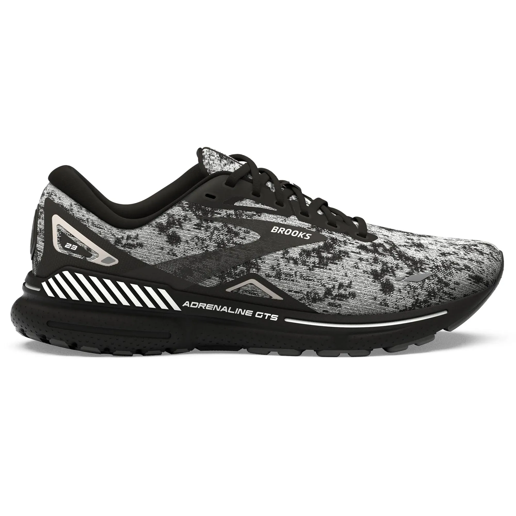 Brooks Adrenaline GTS 23 Men's White/Grey/Black / 10 / D