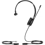 Yealink YHS36 Mono QD to RJ Wired Headset