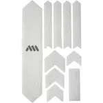 Honeycomb - All Mountain Style Honeycomb Frame Guard XL, Clear/Silver -