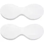 PAGOW 200 Sheets Disposable Non Woven Eye Care, Cotton Paper Facial Eye Pads Spa, DIY Clear Eye Mask Paper Beauty Sheets for Skincare Spa Wrap Moisture Retention