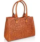 Carlotta Large Tote in Chestnut