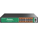 18 Ports Gigabit PoE Switch,16 Port Gigabit PoE+ Network Switch with 2 Uplink...