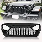 Front Vader Grille for 2018-2024 Jeep Wrangler JL & 2020-2024 Gladiator JT