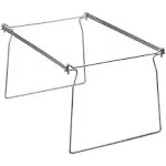 Smead Hanging File Folder Frames, Legal Size, Gray, 2/Box (64873)