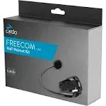 Cardo Freecom Half Helmet Kit